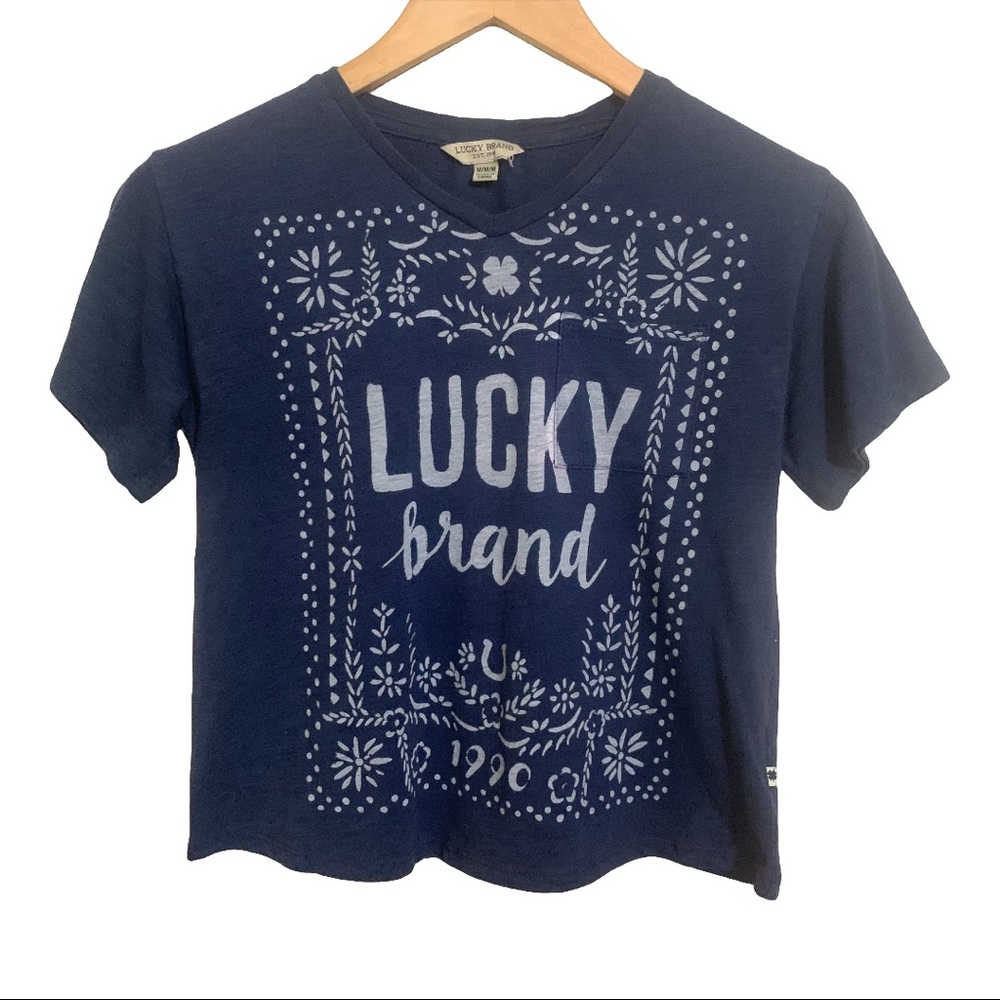 Lucky Brand Crop Top Fits Small or XS